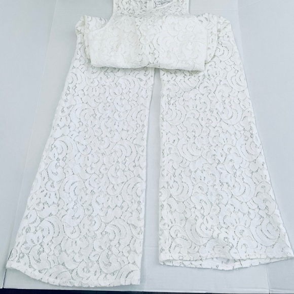 NWOT* WHYTE EYELASH - Starry Night Lace Jumpsuit - Picture 7 of 16